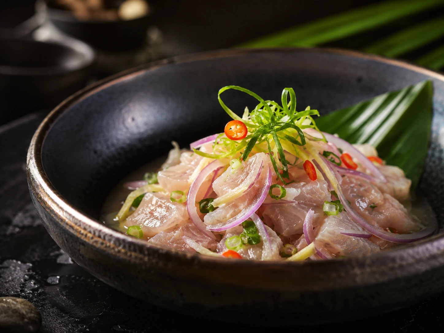 Fresh kinilaw from JNJ Kitchenette